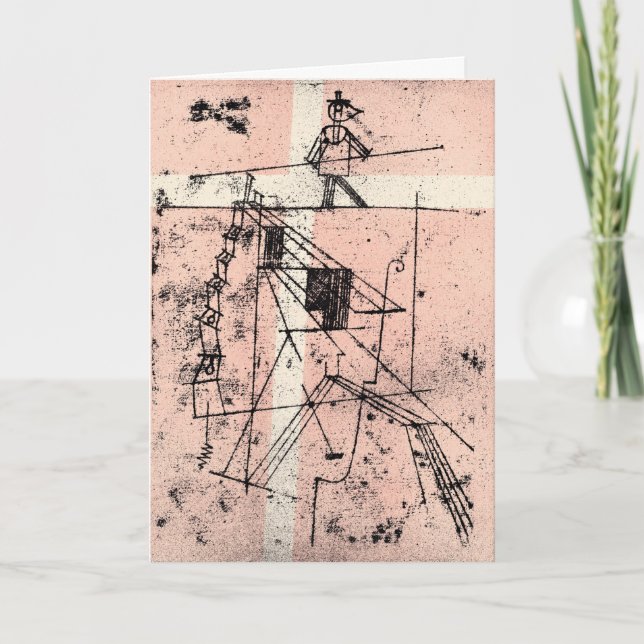 Klee - The Tight Rope Walker Card (Front)