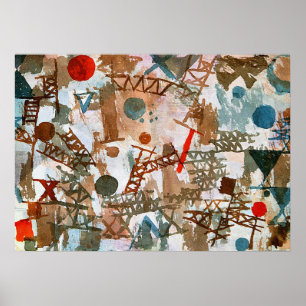 Klee - Thoughts of Battle Poster