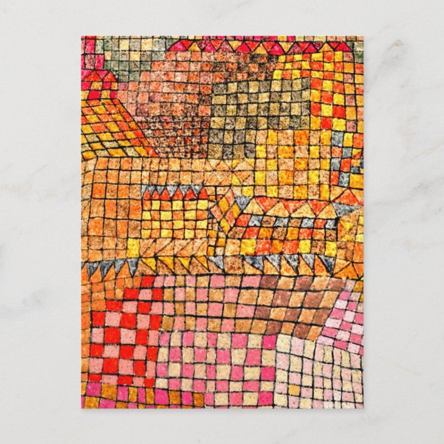 Klee - Town Castle  Kr. Postcard (Front)