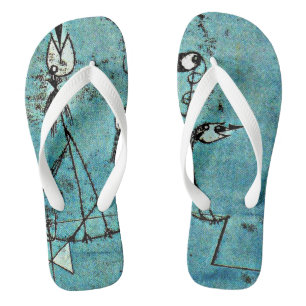 Klee - Twittering Machine Flip Flops