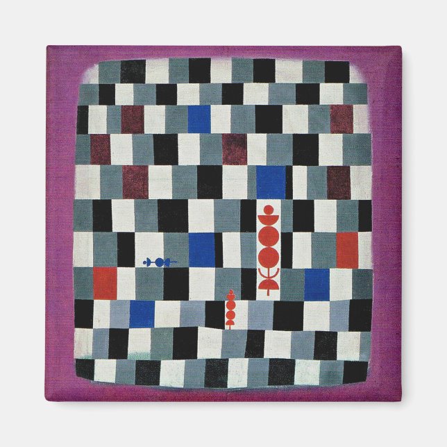 Klee - Ueberschach, 1937 artwork Magnet (Front)