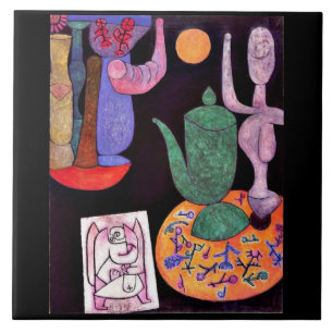 Klee - Untitled, still life, 1940. Tile