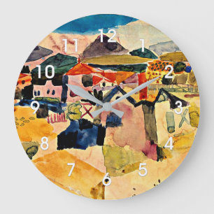 Klee - View of Saint Germain Large Clock