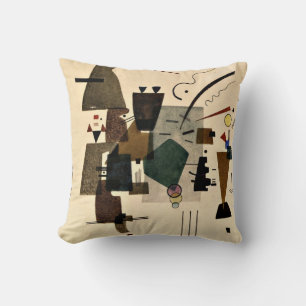 Klee - Warmed Cool Throw Pillow