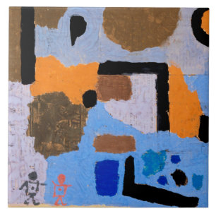 Klee - With the Two Lost Ones Ceramic Tile