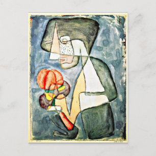 Klee - Woman with Tomato Postcard