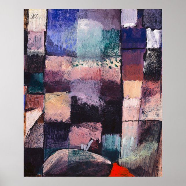 Klee's About a Motif from Hammamet Poster (Front)