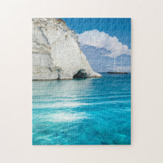 Kleftiko Beach, Milos Greece Jigsaw Puzzle