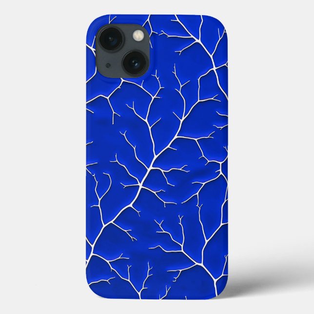 Klein Blue Tree Branch iPhone Case (Back)