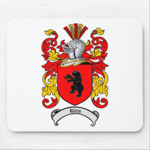 KLEIN FAMILY CREST -  KLEIN COAT OF ARMS MOUSE PAD