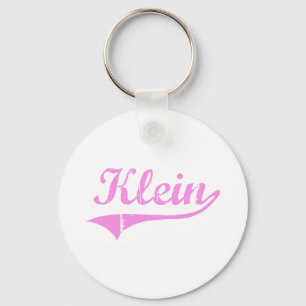 Klein Last Name Classic Style Keychain