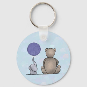 Kleiner kerl Postkarte Keychain
