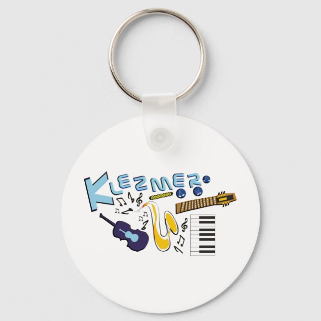 Klezmer Keychain (Front)
