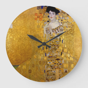 Klimt, "Adele Block-Bauer I" Large Clock