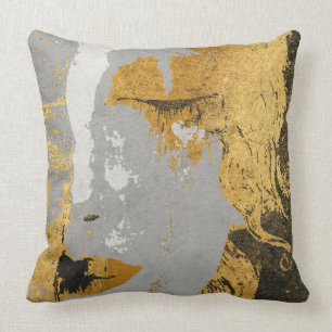 Klimt art Stylization Throw Pillow 20" x 20"