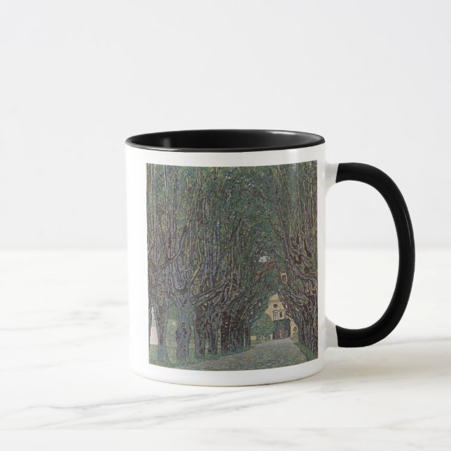 Klimt - Avenue in Schloss Kammer Park Mug (Right)