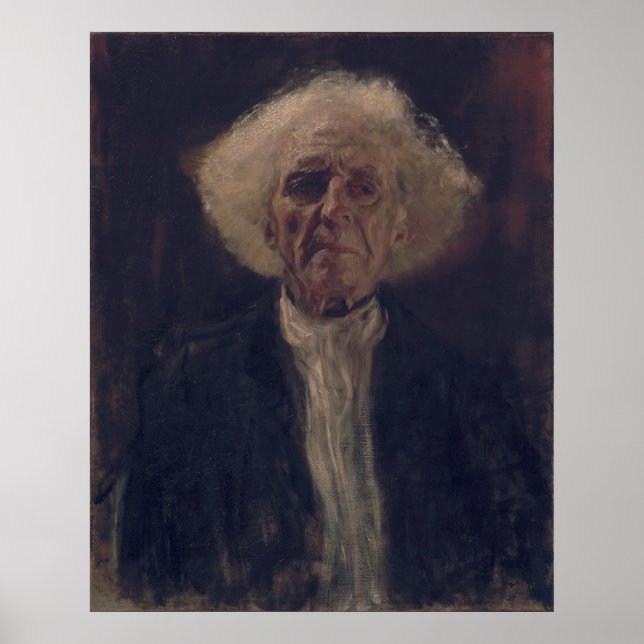 Klimt Blind Man Sketch – Art Print (Front)