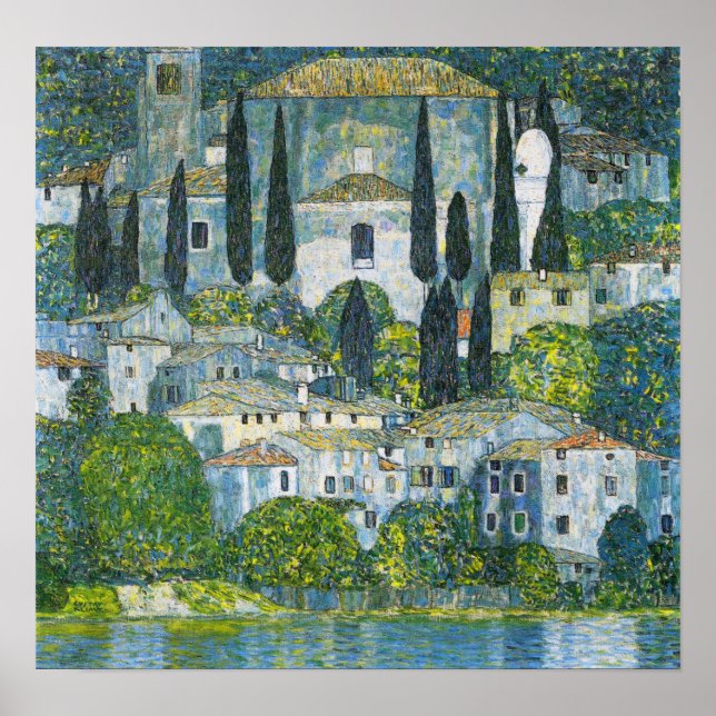 Klimt - Church In Cassone 1913 Poster (Front)