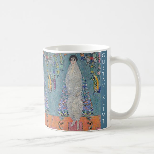 Klimt – Elisabeth Lederer Portrait – Personalized Coffee Mug (Right)