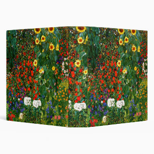 Klimt - Farm Garden with Sunflowers, Binder
