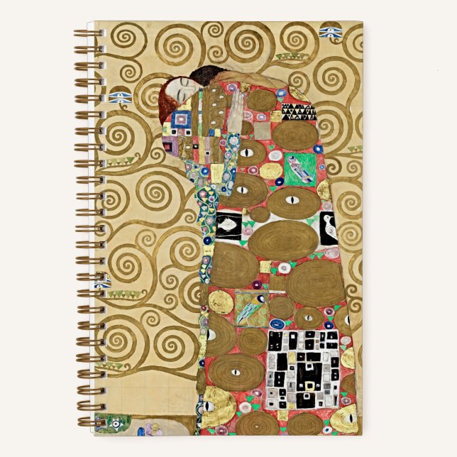 Klimt Fulfillment Art Nouveau Notebook (Front)