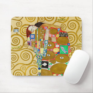 Klimt Fulfilment Mosaic: Vintage Stoclet Frieze Mouse Pad