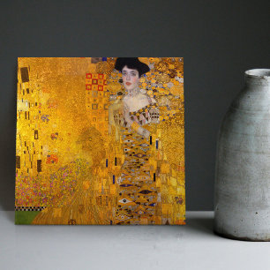 Klimt Golden Lady Adele Bloch Bauer Art Nouveau Tile