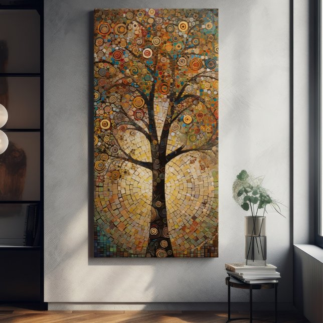 Klimt Golden Tree of Life Abstract Art Nouveau Can Canvas Print (Creator Uploaded)