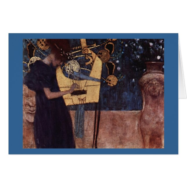 Klimt Gustav La Musique (Devant horizontal)