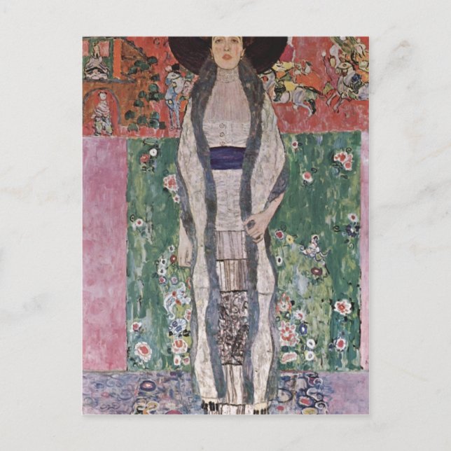 Klimt, Gustav Portr?t der Adele Bloch-Bauer 1912 T Postcard (Front)