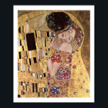 Klimt Gustav ~ the Kiss Poster<br><div class="desc">Klimt 1862-1918,  Gustav,  Baumgarten bei Wien,  Austria</div>