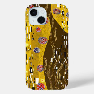 Klimt Inspired Art Nouveau The Kiss Phone Case