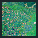 Klimt Italian Landscape Restored Image Colourful Poster<br><div class="desc">History's greatest paintings,  digitally restored,  brightened and recolored for today. Gustav Klimt's 1913 masterpiece,  Italian Landscape,  is a unique floral piece by the artist known for his Art Nouveau style paintings.</div>