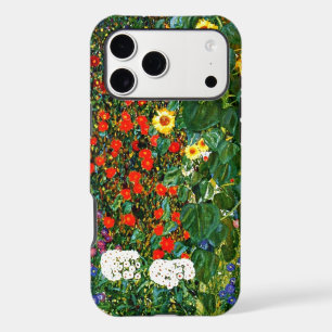 Klimt - Jardin de ferme avec tournesols