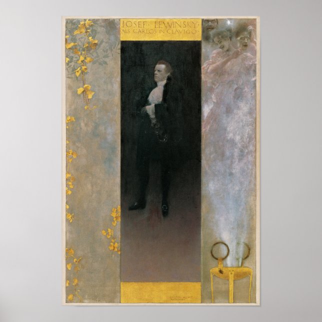 Klimt Josef Lewinsky as Carlos Print (Front)