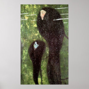 Klimt ~ Mermaids Poster