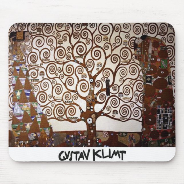 Klimt Mouse Carpet Mouse Pad (Front)