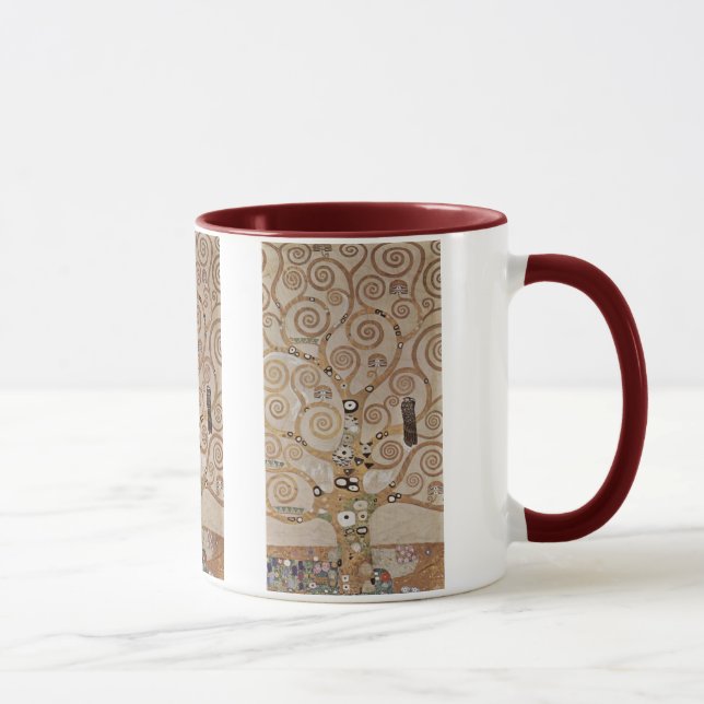Klimt - Plant templates Stocletfries Mug (Right)