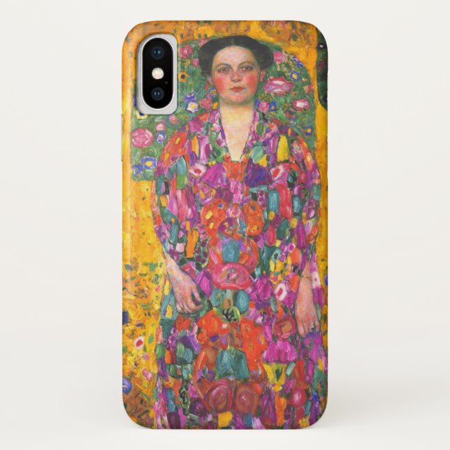 Klimt Portrait of Eugenia Primavesi Case-Mate iPhone Case (Back)