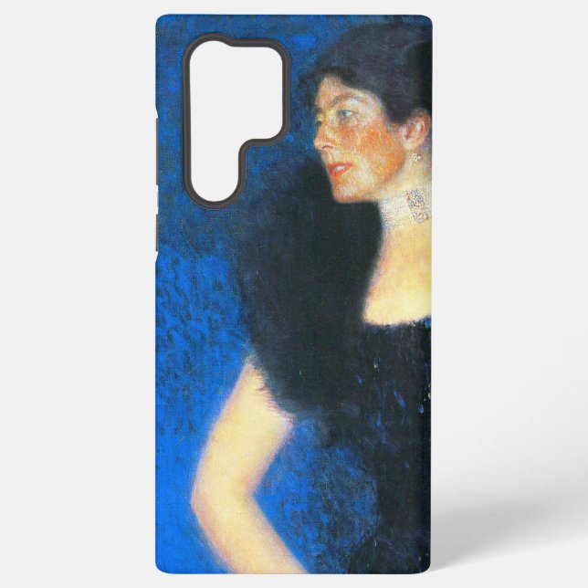 Klimt Portrait of Rose von Rosthorn-Friedmann Samsung Galaxy S22 Ultra Case (Back)