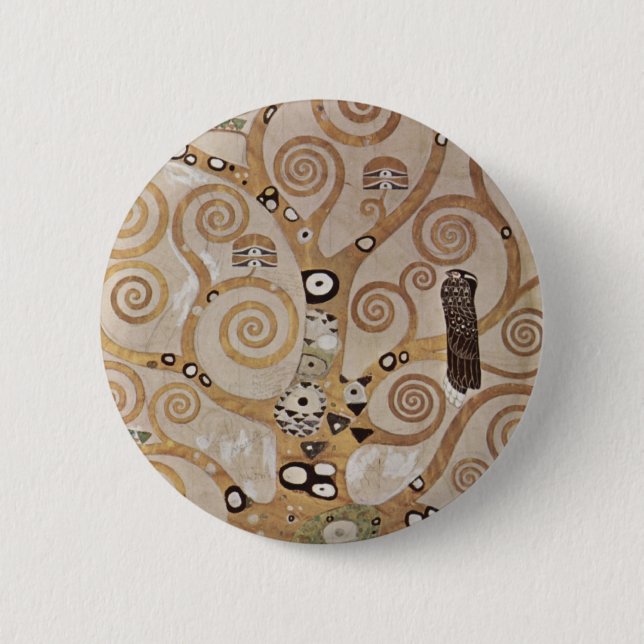 Klimt -  Stocletfries 2 Inch Round Button (Front)