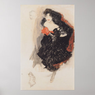 Klimt - Study On Gemalde Judith 1908 Poster