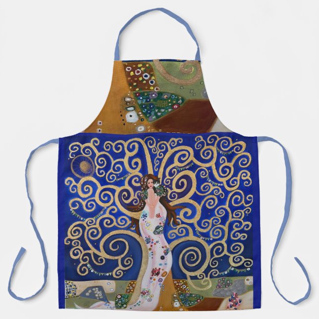 Klimt Style Art Apron (Front)