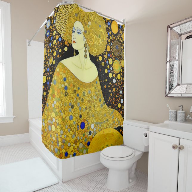 Klimt Style Woman (In Situ)