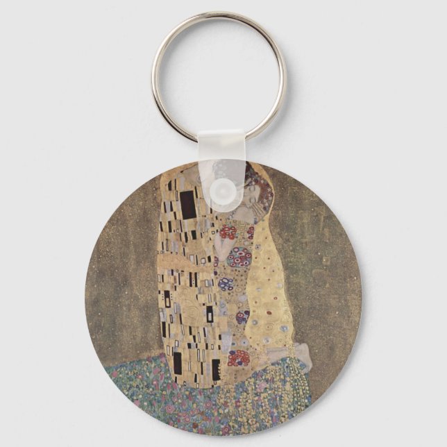 Klimt - The Kiss Keychain (Front)