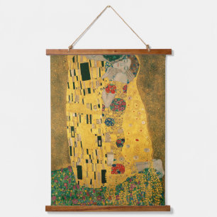 Klimt // The Kiss Painting Hanging Tapestry