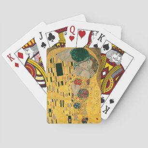 Klimt // The Kiss Painting Playing Cards