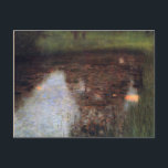 Klimt - The Swamp Postcard<br><div class="desc">Gustav Klimt painting,  The Swamp,  postcard.</div>