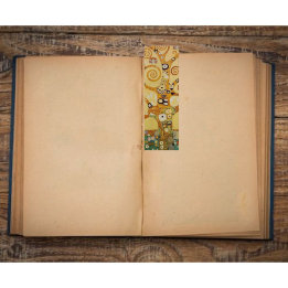 Klimt Tree of Life Bookmark Mini Business Card