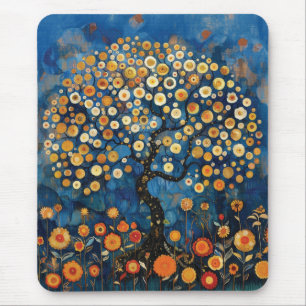 Klimt Tree of Life Mouse Pad